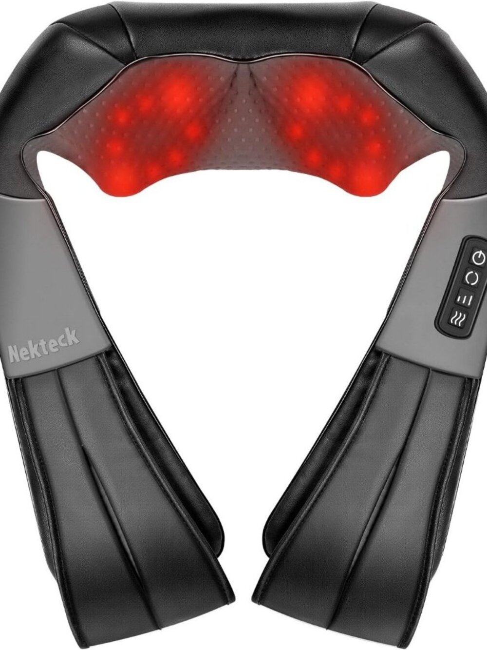 Shiatsu Neck Massager with Heat for Pain Relief Deep Tissue, 2026 Upgraded 3D Ba